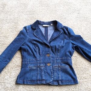 ST JOHNs BAY Jean Jacket petite medium.